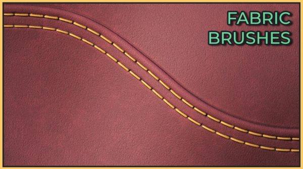 zbrush缝合接缝布料笔刷&alpha