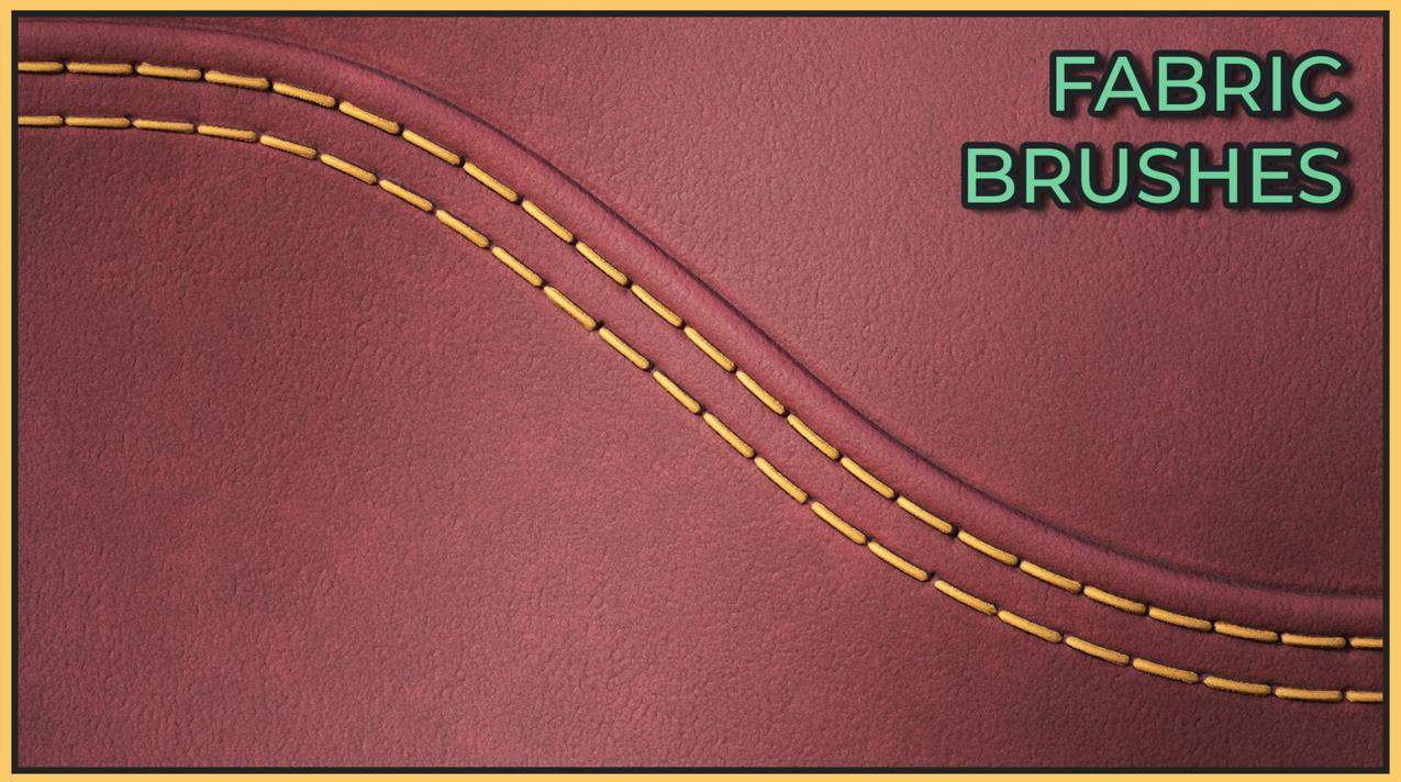 zbrush缝合接缝布料笔刷&alpha