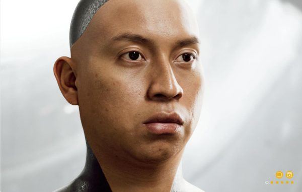 XYZ-vface-Tsoy#135男性人脸头部置换扫描贴图16k