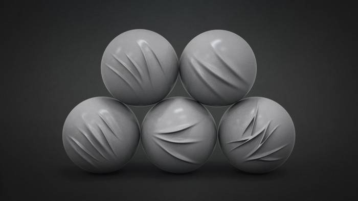 zbrush34衣服布料褶皱笔刷&裤子面料压痕折叠