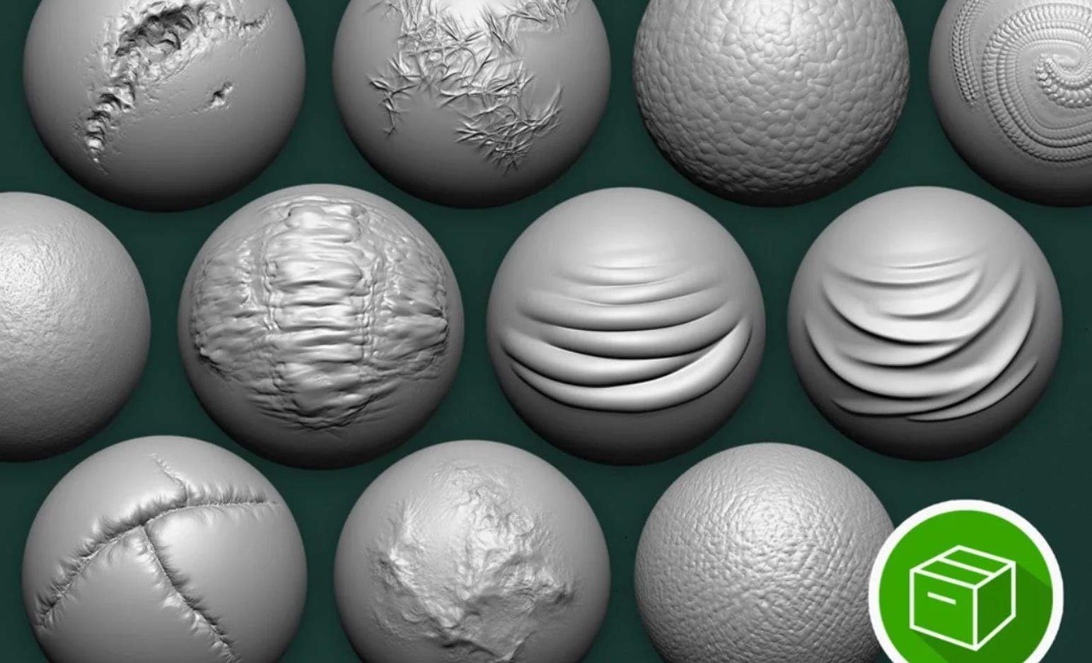 zbrush138疤痕褶皱粗大毛孔生物伤疤烧伤皮肤笔刷