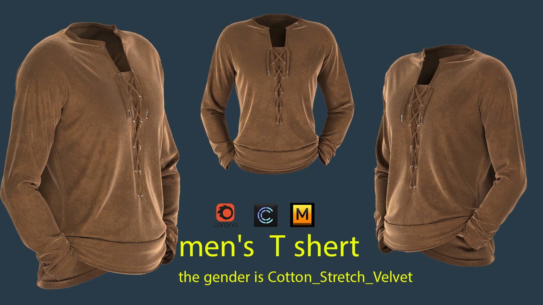 MD78潮流男士棉布T恤