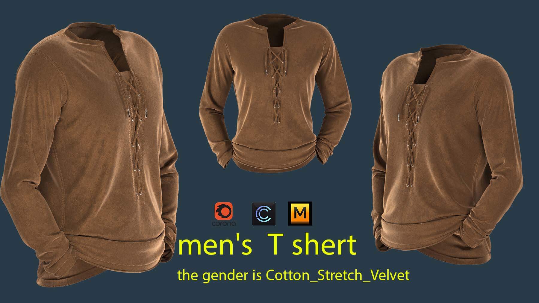 MD78潮流男士棉布T恤