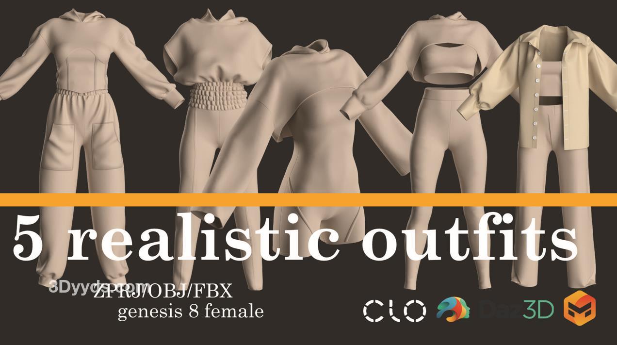 MD125女士睡衣衬衫长裤5套