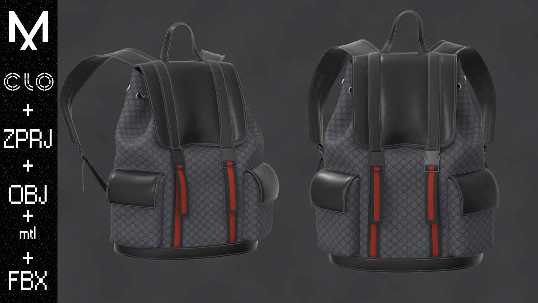 MD132Gucci双肩背包书包