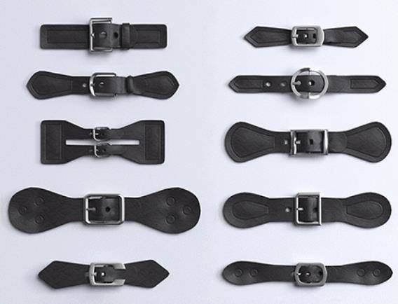 MD178装饰皮扣欧美服装配饰搭扣带扣