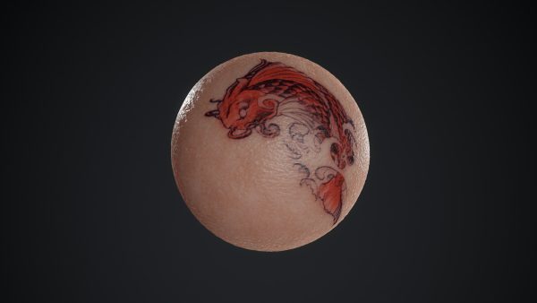 sp材质240纹身刺青生成器智能材质球