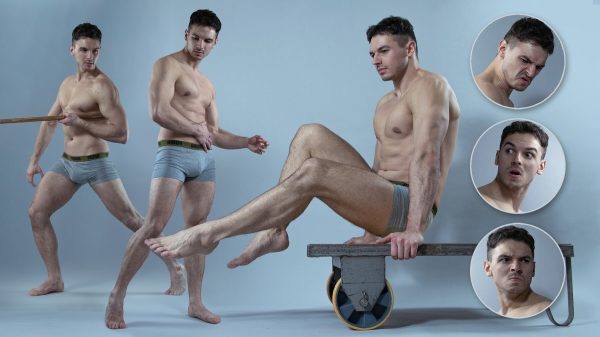 男人人男性舞蹈演员人体结构姿势肌肉参考图59