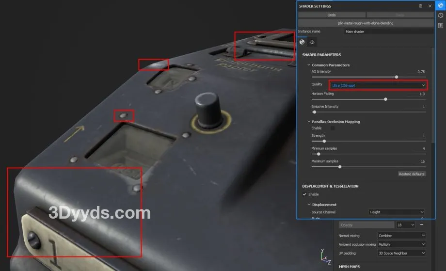 Substance 3D绘制贴图以及切换图层卡顿，读条和输出贴图时间很长插图2