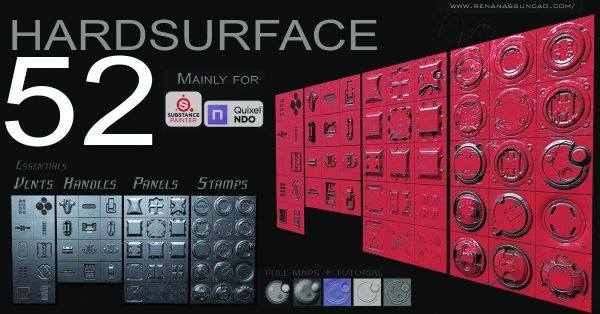zbrush393科幻机械硬表面宇宙战舰材质Alpha贴图