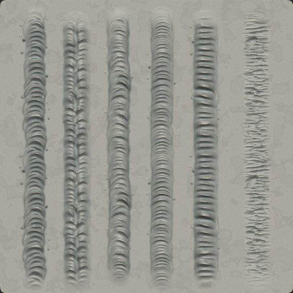 zbrush金属焊接痕迹电焊笔刷