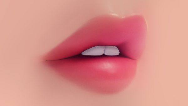 zbrush326男女写实嘴巴嘴唇人类嘴型五官VDM笔刷OBJ模型