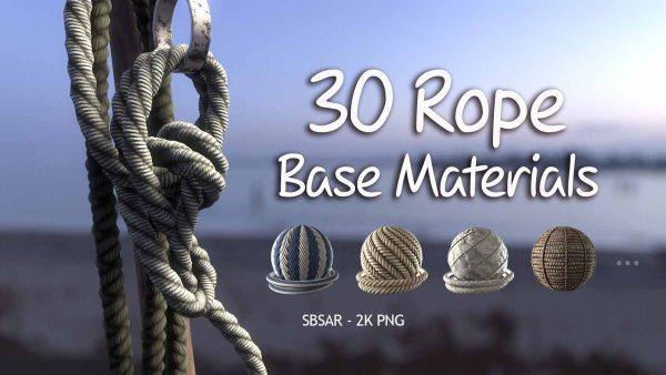 sp材质260-30款绳索铁丝网电缆sbsar材质