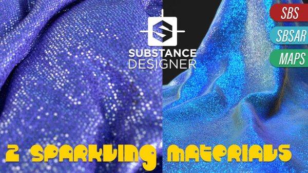 sp材质272-2款闪亮闪闪发光材质球