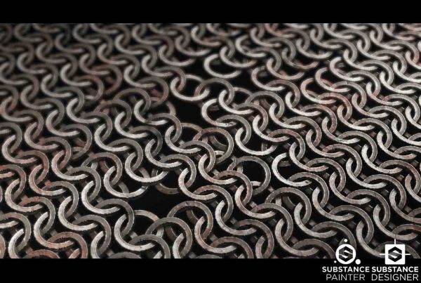 sp材质345链甲锁子甲战士防护盔甲智能材质