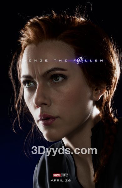 黑寡妇高精度欧美写实肖像影视级女性角色模型02