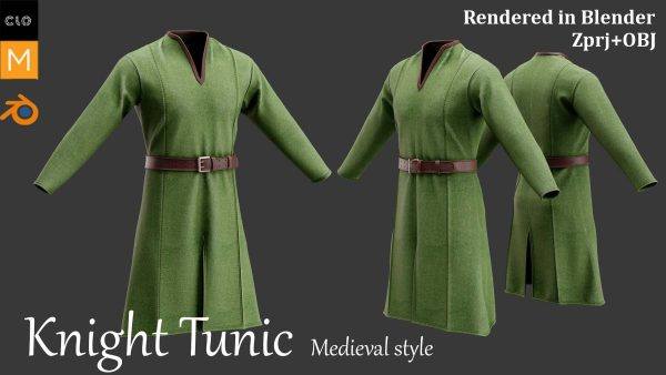 MD390中世纪骑士大衣外套