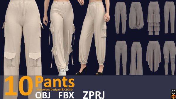 MD408-10款女性休闲长裤子基础款