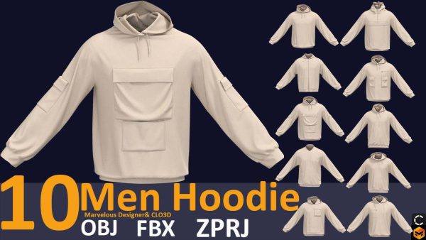 MD426-10款男性连帽衫衣服上衣卫衣基础款
