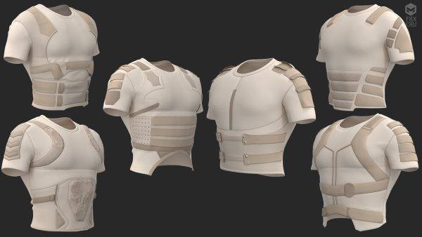 MD432-6款战术T恤短袖衬衫上衣