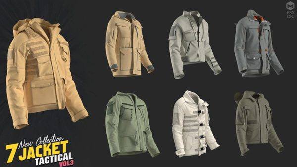 MD438-7款男装战术夹克（第3版）