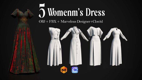 MD448-5款女装连衣裙礼服长裙裙装