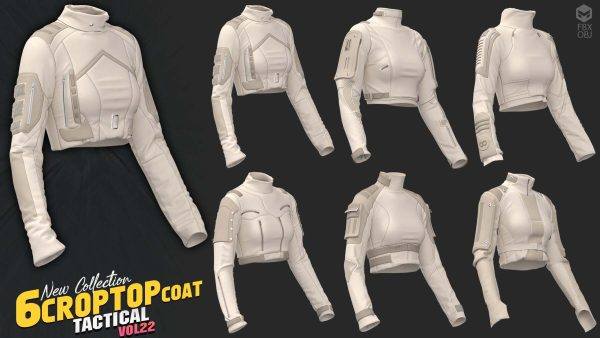 MD456-6款短款战术外套（第22版）