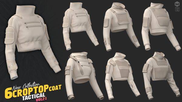 MD457-6款短款战术外套（第21版）