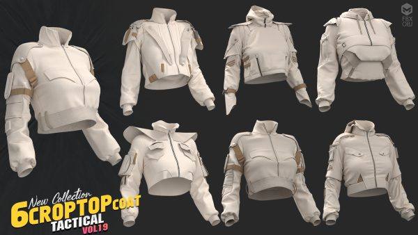 MD458-6款短款战术外套（第19版）