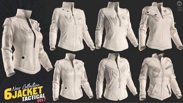 MD462-6款女式战术夹克（第7版）