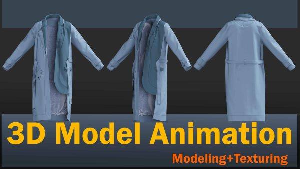 MD506-不对称风衣外套