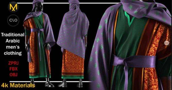 MD509-阿拉伯传统男装