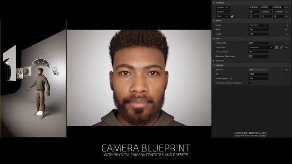 UE高质量产品数字人汽车影棚预设灯光(Virtual Photography Kit)