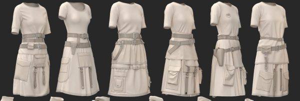 MD521-6款女装连衣裙短裙子