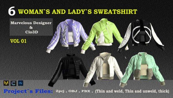 MD558-6款休闲卫衣外套