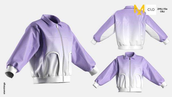 MD548-街头风皮夹克外套