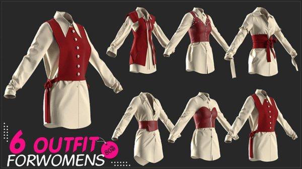 MD591-女士衬衫上衣