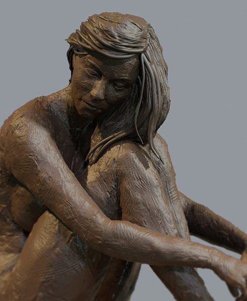 Zbrush材质27黏土油泥泥塑雕刻笔刷