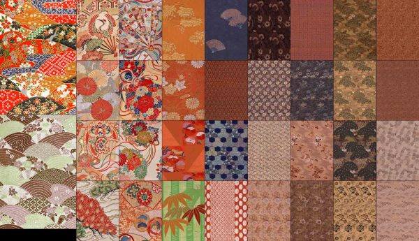 日式和风传统民族服饰布料包装印花纹理图案307个jpg