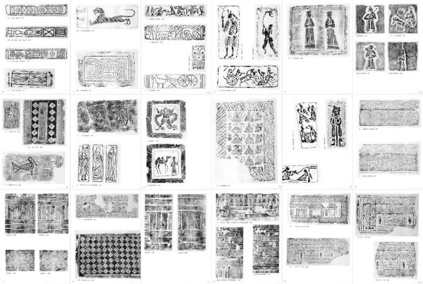 古代汉代画像石画像砖拓片宗祠墓室壁画图片碑石拓本素材10