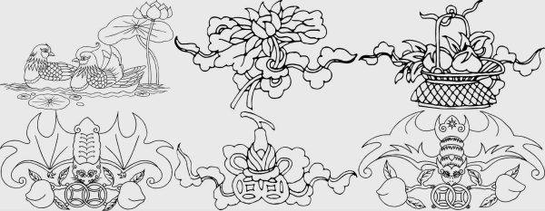 中国风传统古典吉祥图案