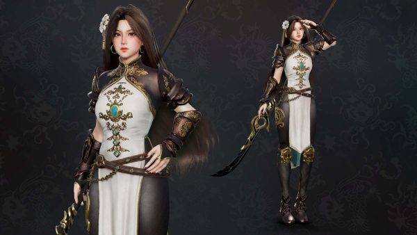 UE中国女战士角色模型Cheng Yi Chinese Warrior Girl 虚幻5.0-5.3