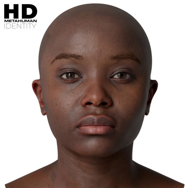 HD Model 41 MetaHuman写实女性头像扫描模型