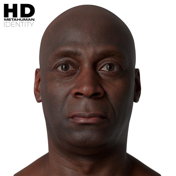 HD Model 25 MetaHuman写实男性头像扫描模型