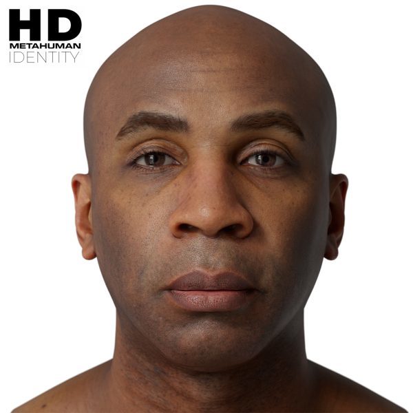 HD Model 43 MetaHuman写实男性头像扫描模型