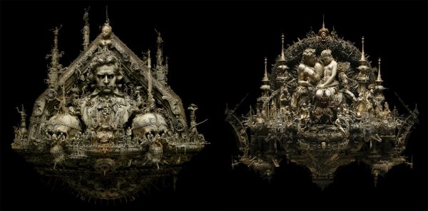 Kris Kuksi作品集&后工业时代洛可可风格