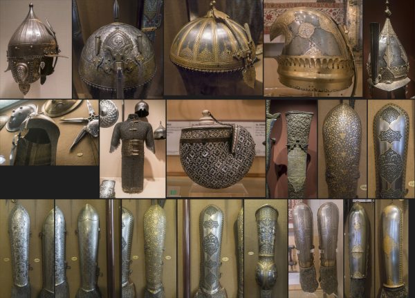 亚洲古代冷兵器绘画参考素材
