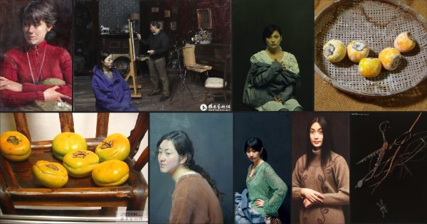 冷军油画超写实作品图片参考素材
