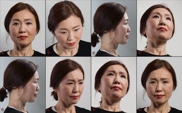 Female_Fumiko人体面部表情参考素材